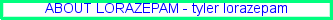 Lorazepam ativan side effects